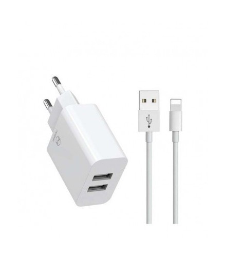 شارژر دیواری مک دودو مدل CH-6720 به همراه کابل تبدیل لایتنینگ