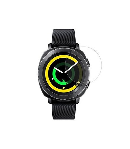 محافظ صفحه نمایش شیشه ای مدل تمپرد مناسب برای ساعت هوشمند سامسونگ مدل Gear Sport