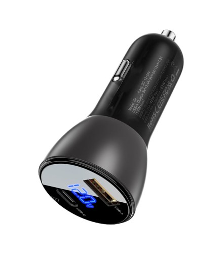 شارژر فندکی ایس فست مدل acefast metal B6 63W