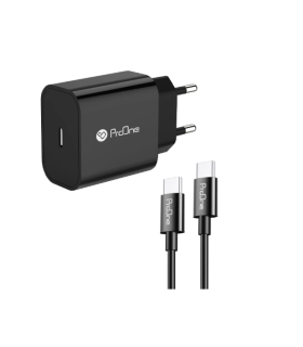 شارژر دیواری پرووان مدل PWC501 به همراه کابل USB-C