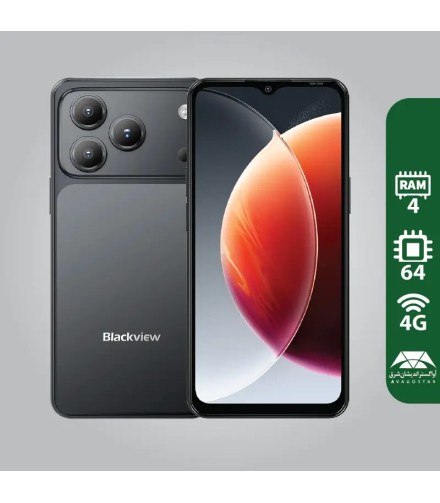 گوشی موبایل بلک ویو مدل black view wave7cحافظه 128گیگابایت و رم 4گیگابایت